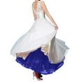 thumbnail image 2 of Baqcunre Womens Wedding Dress Petticoat Rockabilly Tutu Skirt Puffy Slips Underskirt Ballet Skirt Petticoats 1Pc Half Skirt Dark Blue M, 2 of 3