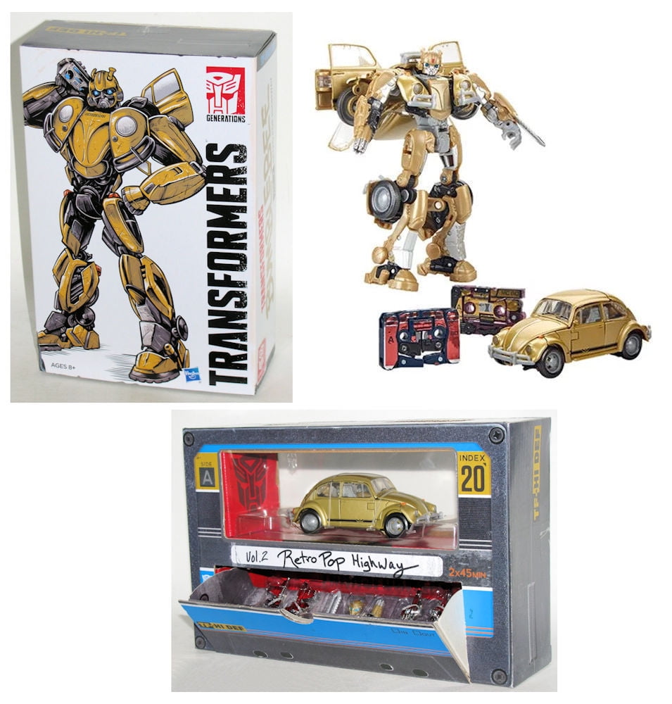 Transformers Studio Series Bumblebee SS20 Retro Pop Highway Zauru Uriad Cassette 