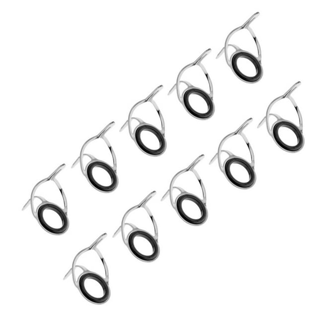 10PCS Anneaux de Canne à Pêche Composant de Construction de Canne à Pêche - Taille 16