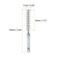 thumbnail image 2 of Uxcell 5Pcs Nylon Bore Brush 11mm Dia 4" Long Cleaning Twisted Wire Brush with Handle 1/4" Hex Shank, 2 of 6
