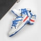 thumbnail image 4 of Zapatillas de deporte para hombre con cordones de cuero PU resistente al desgaste para primavera otoño (43) Azul DQrwqpou Tenis De Mujer Tenis De Hombre, 4 of 8