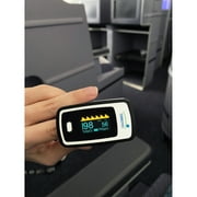 Innovo Deluxe iP900AP Fingertip Pulse Oximeter with 2 AAA Batteries, Blood Oxygen Monitor, 1 Unit