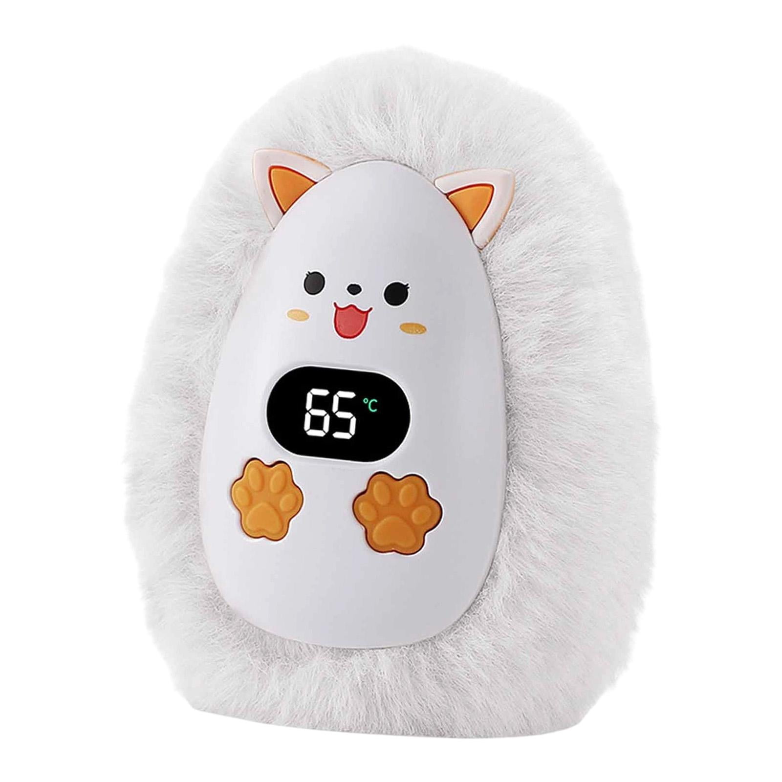harayaa Electric Hand Warmer Hand Warming Handwarmer USB Rechargeable for Camping Winter White