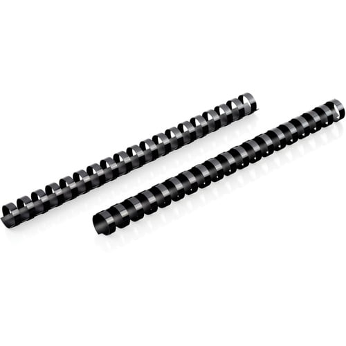 Mead CombBind Binding Spines - 0.62" Maximum Capacity - 125 x Sheet Capacity - For Letter 8 1/2" x 11" Sheet - Plastic - 125 / Box | Bundle of 2 Boxes