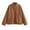 Brown jacket for women, variant on clear 50% off Usmixi 2023 Winter Womens Fleece Jacket Womens Sweater Coat Casual Solid Stand Neck Long Sleeve Oversized Plush Jacket Ladies Pocket Open Front Button Loose Fuzzy Outerwear Up to 65% off