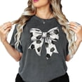 thumbnail image 4 of Soccer Coquette Bow Shirt for Women and Teens Soccer Season Oversized Tee for Player Coach Fan Pepper Shirt Adult X-Large, 4 of 4