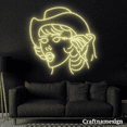 thumbnail image 3 of Craftnamesign Cowgirl Line Art Neon Sign for Party Bar Girl Room Bedroom Wall Decor, 3 of 4