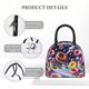 thumbnail image 4 of Balery Space Colorful Donut Bolsa de Almuerzo para Mujeres, Caja de Almuerzo, Bolsa de Almuerzo Pequeña Impermeable, Tote de Almuerzo Reutilizable con Gran Capacidad, 4 of 6