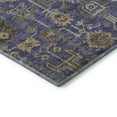 thumbnail image 4 of Addison Rugs Mayfield Washable Traditional Oriental Purple Rectangle Rug, 2'6" x 3'10", 4 of 6