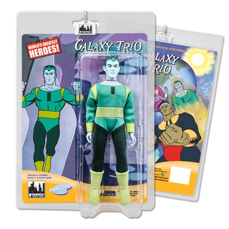 Birdman & The Galaxy Trio 8 Inch Retro Action Figures Series: Vapor Man