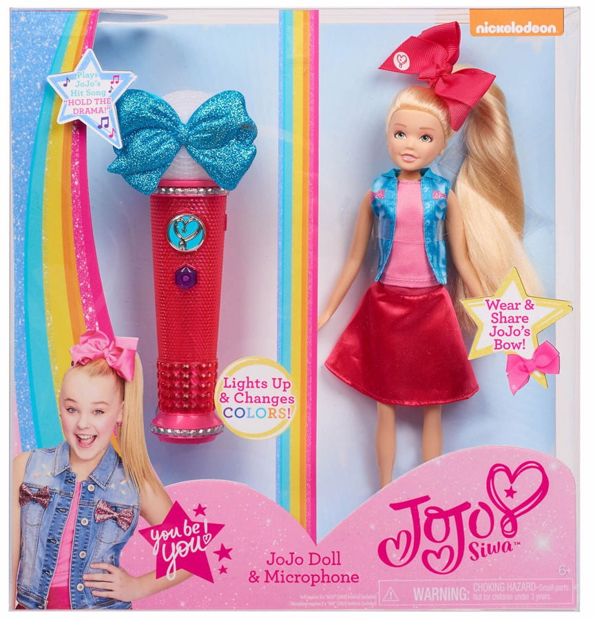 Nickelodeon JoJo Siwa JoJo Doll & Microphone - Walmart.com
