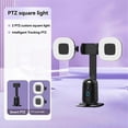 thumbnail image 2 of Auto Face Tracking Desktop AI Gimbal for Smartphone & Action Camera 360 Rotation Follow Focus Vlog with Light, 2 of 5