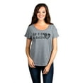 thumbnail image 2 of Thread Tank Go Climb A Cactus Women's Relaxed Slouchy Dolman T-Shirt Tee Heather Grey X-Large, 2 of 4