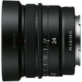 thumbnail image 3 of Sony FE 24mm F2.8 G Full Frame Ultra Compact Wide Angle G Lens for E-Mount SEL24F28G, 3 of 10