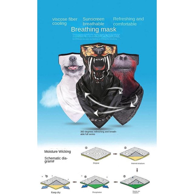 Máscara de protección solar Toalla de cara para montar Motocicleta Mano Hielo Pa?uelo de seda Cubierta Cs Calavera Verano Pesca Bufanda de oreja Hombres y mujeres XianweiShao 8390612027840