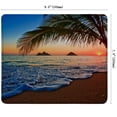 thumbnail image 2 of Hawaiian Mouse Pad Pacific Sunrise at Lanikai Beach Hawaii Colorful Sky Wavy Ocean Surface Scene Customized Rectangle Non-Slip Rubber Mousepad Gaming Mouse Pad 9.5 X 7.9 Inches, 2 of 6