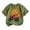 00-Army Green#624, variant on Kiijoy Toddler Boys Halloween T Shirt Graphic Tee Kids Short Sleeve T-Shirt, Sizes 2-3