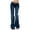 Dark blue, variant on Y2K Jeans Women, Audhol Women's Street Retro Bell Bottom Pants Slim Fit and Slimming Elastic Jeans Long Pants Low Rise Jeans Light Blue S