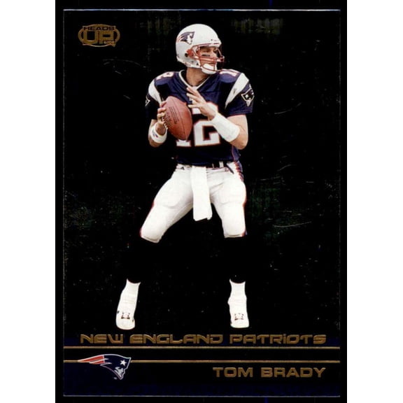 Tom Brady Card 2002 Pacific Heads Up #71