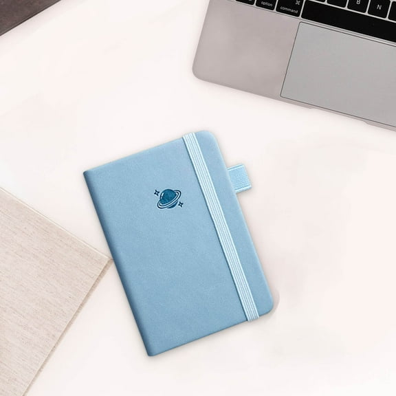 TACILIP Notepad, Small Notebook Portable Notepad Thickened Pocket Mini A6 English Book Handy Note, Gifts for Her