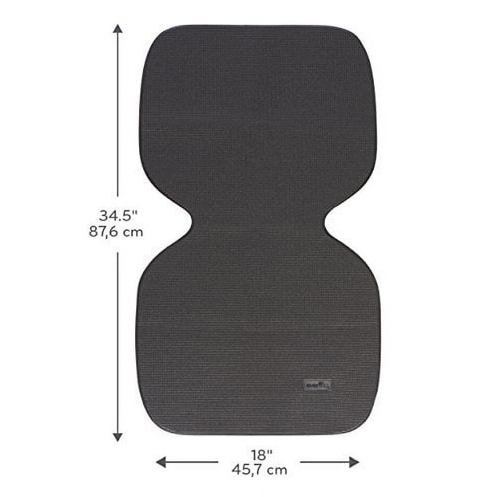 Evenflo Undermat Seat Protector for Car Seats and Boosters Non-Slip, Durable, and Easy to Clean