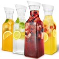 thumbnail image 1 of Stock Your Home 50 oz Functional Practical PET Plastic Carafe (4 Count), 1 of 7