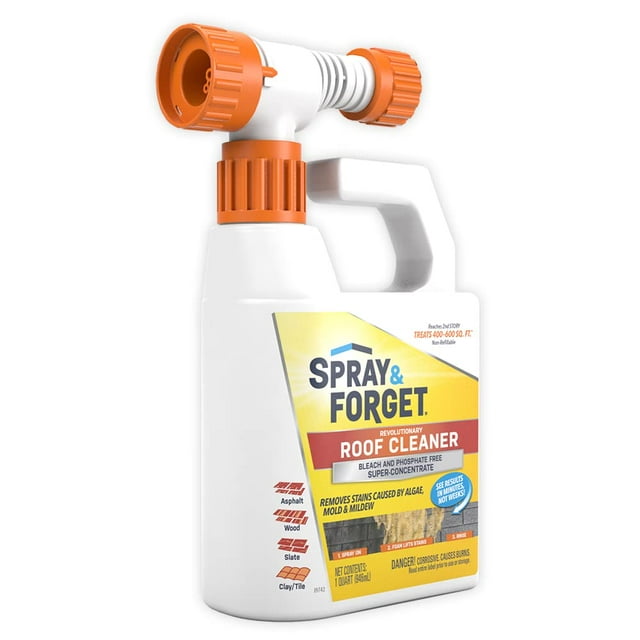 Limpiador de techos Spray & Forget SF150, 946 ml, superconcentrado
