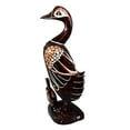 thumbnail image 3 of Balikraft Hand Made Wood Artisans "Bebek Iring" Mother Duck & Duckling Decorative Figurine 16.5"H, 3 of 7