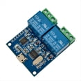 thumbnail image 3 of LCUS-2 Type Two-Way USB Relay Module Intelligent Control USB Switch USB Control Relay for Electronics, 3 of 5