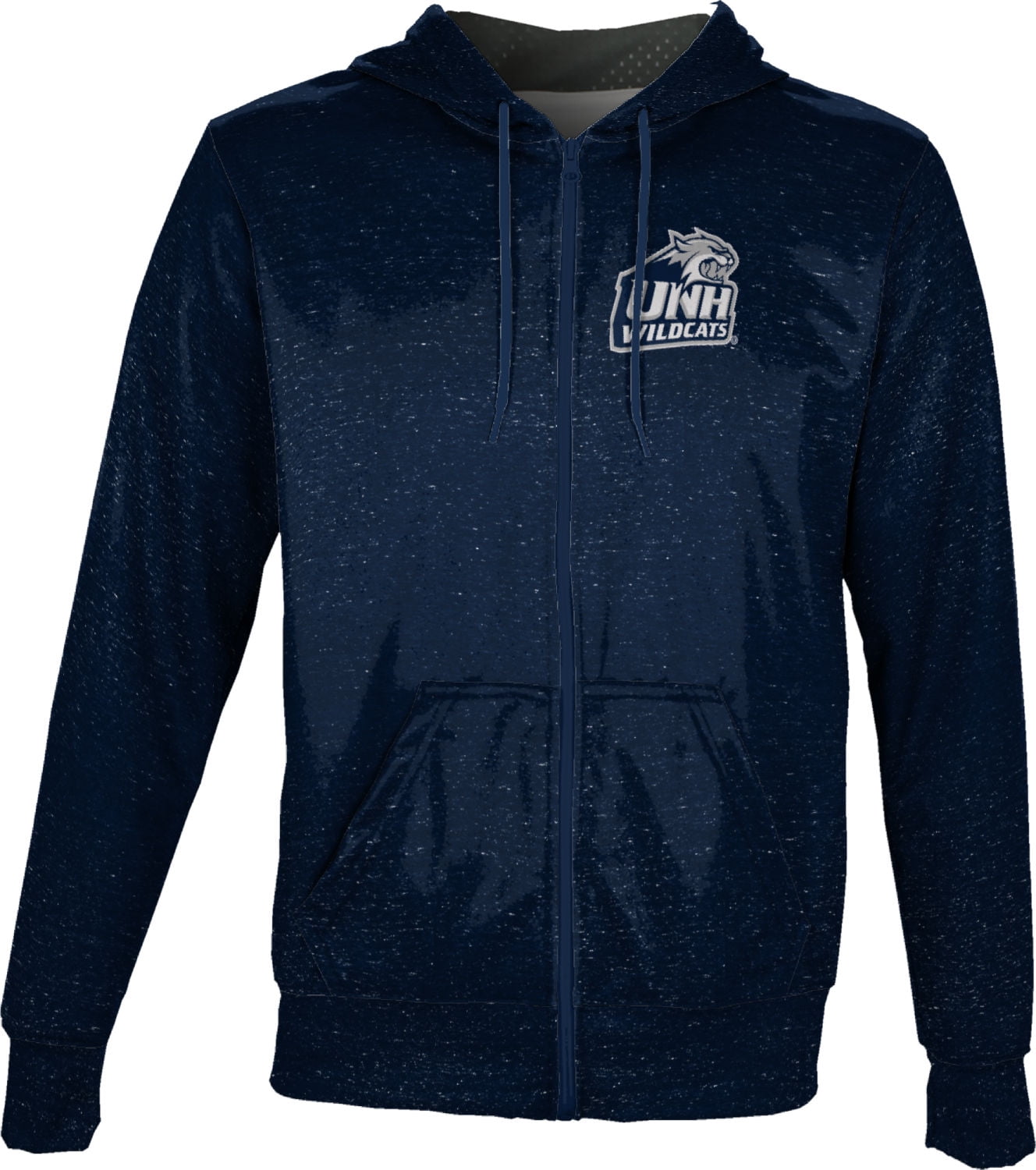 Heather ProSphere University Of New Hampshire Boys Fullzip Hoodie