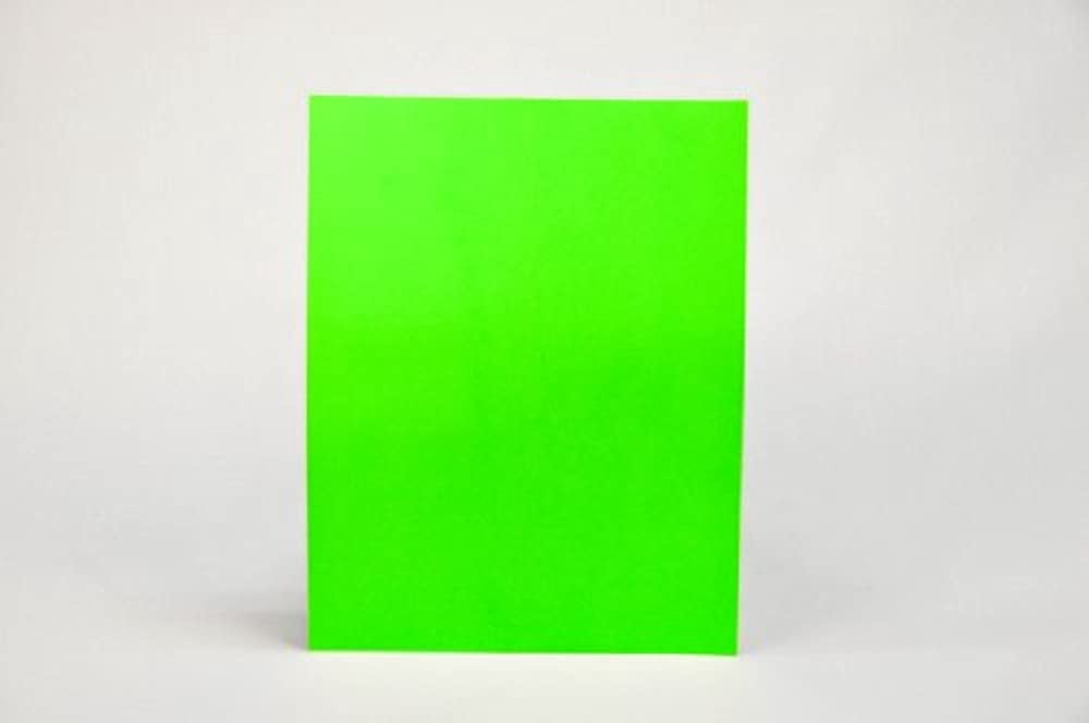 Compulabel 312142 Fluorescent Green Address Labels for Laser Printers, 4 x 2 Inch, Permanent Adhesive, 10 per Sheet, 100 Sheets per Carton