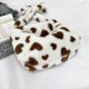 thumbnail image 1 of Bolsa de hombro de felpa Cute Love Heart Print Women Underarm Bag para fiesta (café) Ehuebsd Para Estrenar, 1 of 9