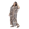 thumbnail image 3 of Caftans Longs pour Femmes Grande Taille Robe Caftan Robe de Soirée Fête Été Plage Robe d'Été Manches Kimono Longues Robes Décontractées en Ligne, 3 of 6