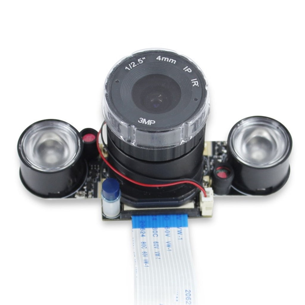 Tizuqe USB Camera Module High Resolution 5MP Fisheye Webcam For RPi With Night View And Daytime Auto Switching