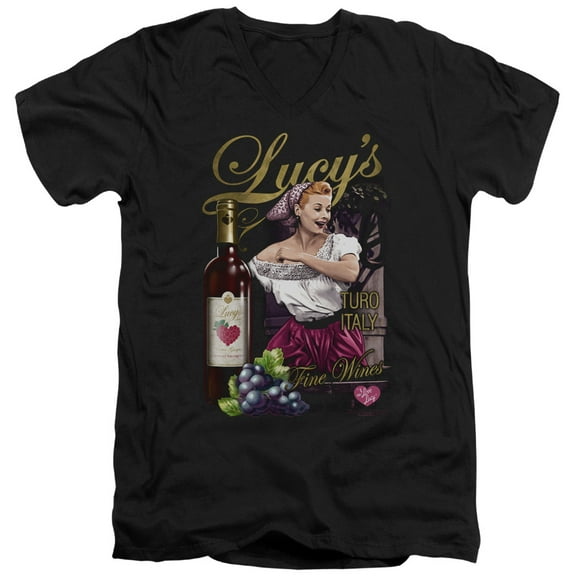 I Love Lucy - Bitter Grapes - Slim Fit V Neck Shirt - Small