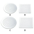 thumbnail image 4 of Shower Head Stainless Steel Leak-proof Ultra-thin High Pressure Bathroom Ceiling Showerhead Replacement Home Bath Sprayer 12 Inch Round, 4 of 7