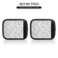 thumbnail image 2 of Sikiie Black White Music Luggage Handle Wraps for Suitcases Travel Accessories(2 Pack), 2 of 9