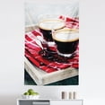 thumbnail image 1 of Coffee Tapestry, Freshly Brewed Espresso 2 Cups on Wooden Tray Leisure Relaxing Time in Countryside, Fabric Wall Hanging Decor for Bedroom Living Room Dorm, 5 Sizes, Multicolor, by Ambesonne, 1 of 1