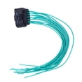 thumbnail image 4 of Conector Flexible De Arnés De Luz Alta Y Baja Para Faros Delanteros, Adaptador De Conector De Arnés De Cableado De Faros De Plástico 1719105-2 Para Automóvil, 4 of 7