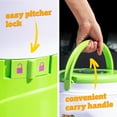 thumbnail image 5 of Taco Tuesday 1 Gallon Tailgator Slushie Machine and Margarita Maker with Double Wall Insulation, Green, 5 of 8