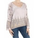 thumbnail image 1 of Free People Blusa con Estampado de Medallón para Mujer, Púrpura, Small, 1 of 2