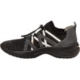 thumbnail image 3 of Women's Jambu Jardin Vegan Slip On Sneaker Black/Ice Grey Knit/Tumbled Vegan Nubuck 8 M, 3 of 6