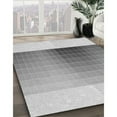 thumbnail image 3 of Ahgly Company Machine Washable Indoor Square Transitional Platinum Gray Area Rugs, 4' Square, 3 of 7