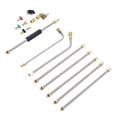 thumbnail image 3 of Tool Pressure Washer Extension Wand Upgrade Power Washer Lance High Pressure Washer Wand Lance Gutter Cleaner Attachment Curved Rod Accessory Tool Set Kit For Cleaning Washing, 3 of 8