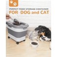 thumbnail image 2 of Recipiente de almacenamiento de comida para perros DDMOMMY de 10 kg de capacidad con cuchara, 2 of 9