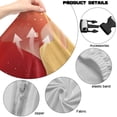 thumbnail image 6 of TSOVTHRID Marble Texture Print 4 Pcs Gaming Chair Covers Slipcovers with Armrest Covers Breathable Computer Chair Cover Stretchy Gamer Chair Cover Cat Scratch Proof, 6 of 7