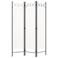 thumbnail image 3 of vidaXL Freestanding 3-Panel Folding Room Divider Black 47.2"x70.9" Fabric Privacy Screen, 3 of 123