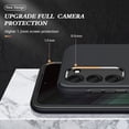 thumbnail image 3 of Entronix Protective Case Compatible with Galaxy S25 FE, 360 Rotatable Ring Holder Kickstand Cover, Black, 3 of 5