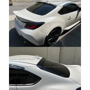 Fits 2022+ Toyota Gr 86 & Subaru Brz Glossy Black Roof Spoiler Wing Visor Lid