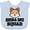 AE-Light Blue, variant on Dog Shiba Inu Squad Boys or Girls Baby Bib